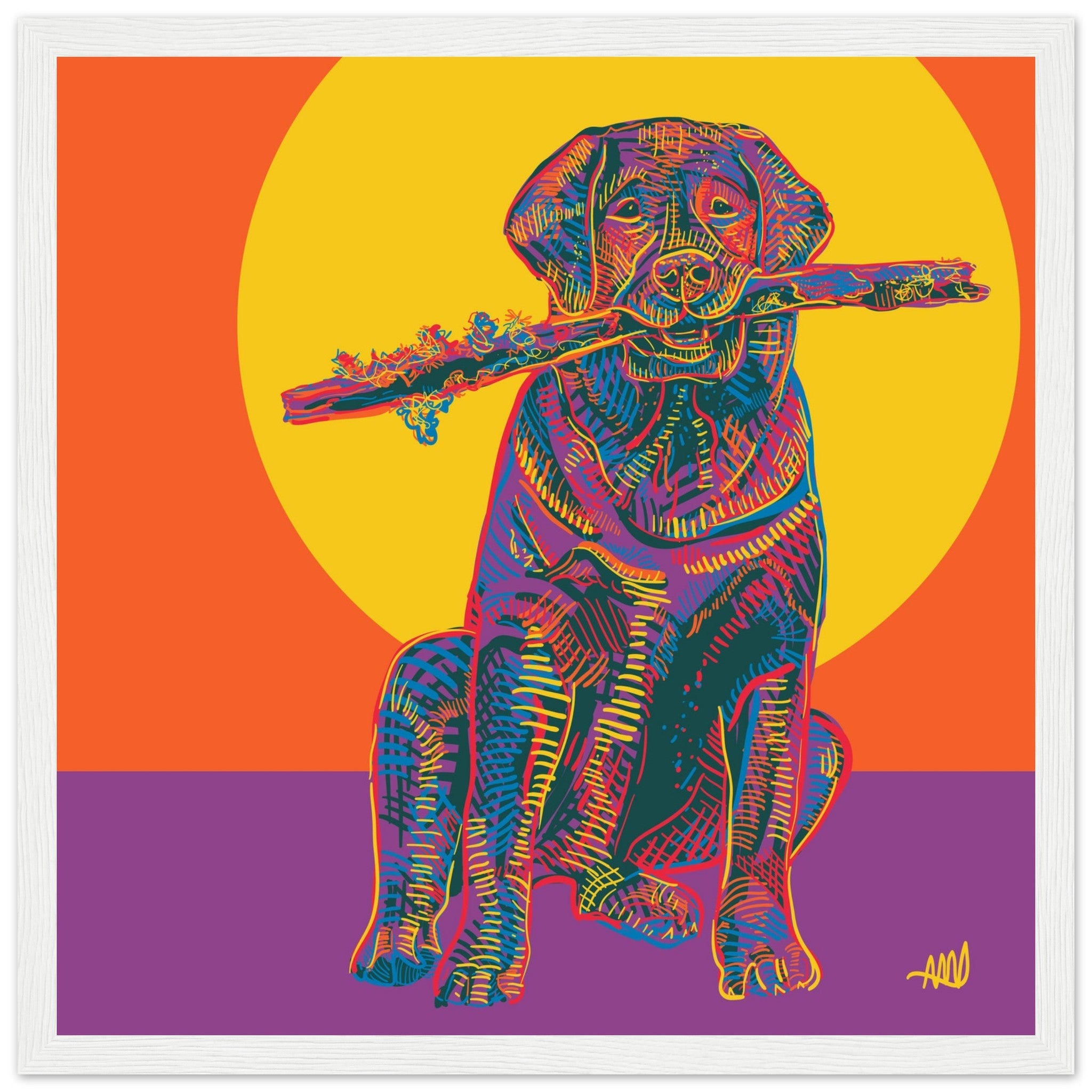 Pop Art Pet Prints & Framed Portraits | Ready to Ship | Motlee