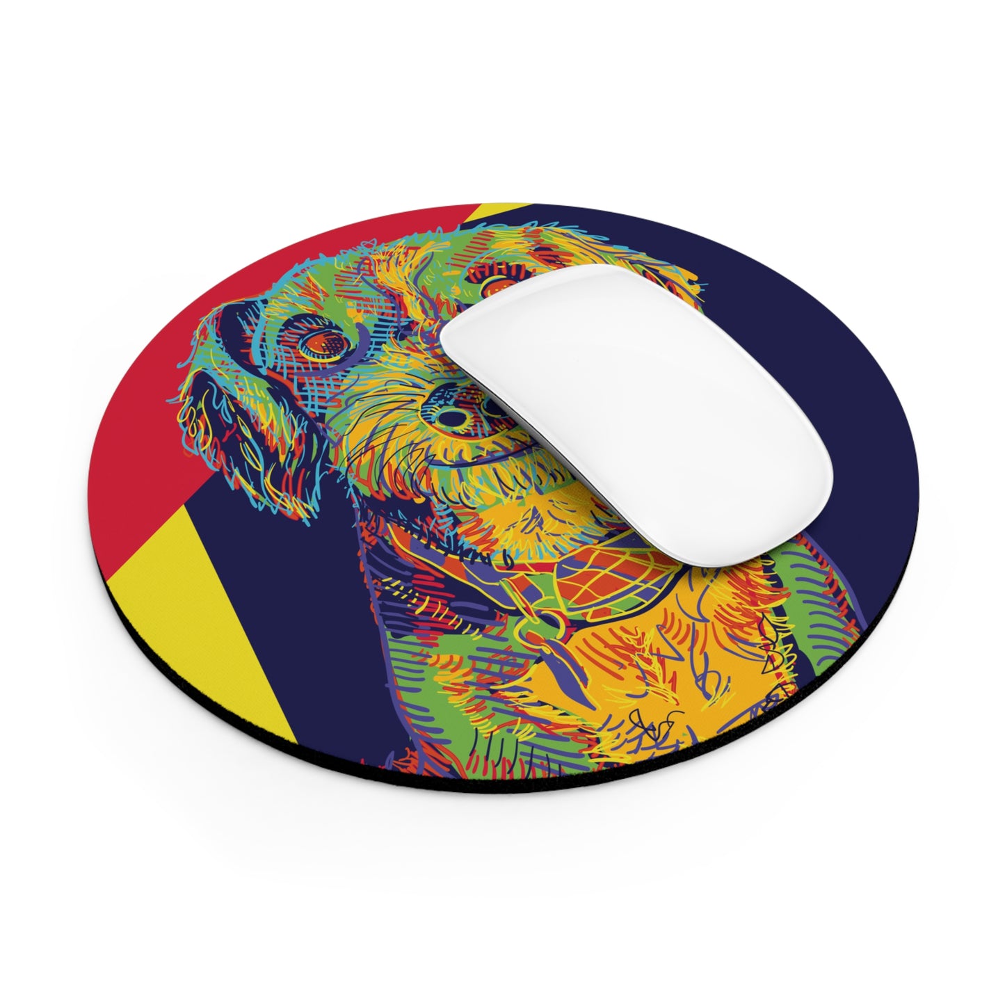 Custom Pet Portrait Mouse Pad