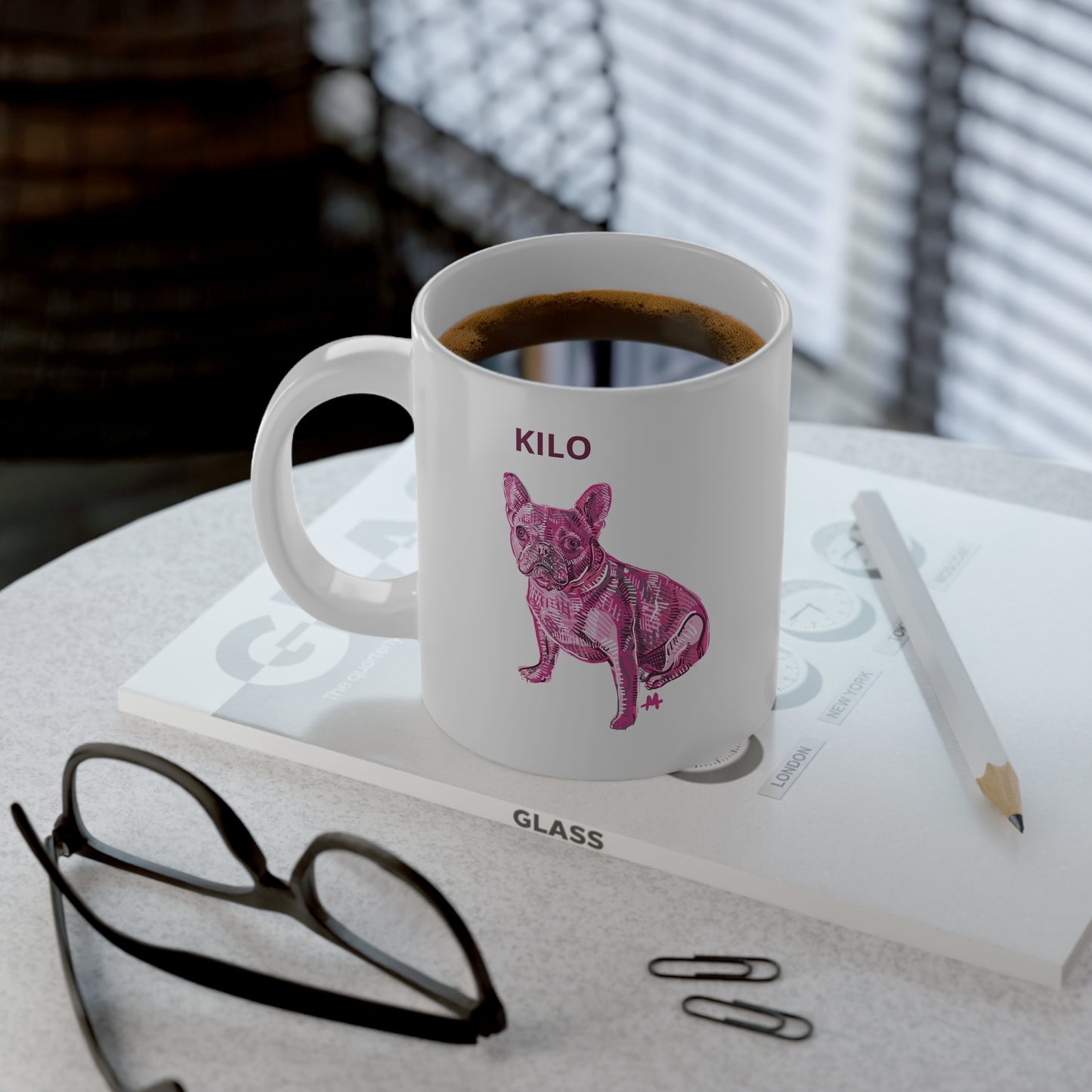 Customized Pet Portrait Mug (20 oz)