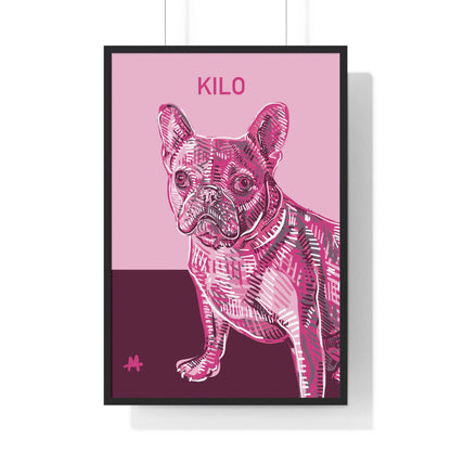 Custom Framed Pet Poster with a Free Mug | Gift Set