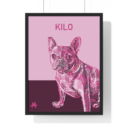 Custom Framed Pet Poster with a Free Mug | Gift Set