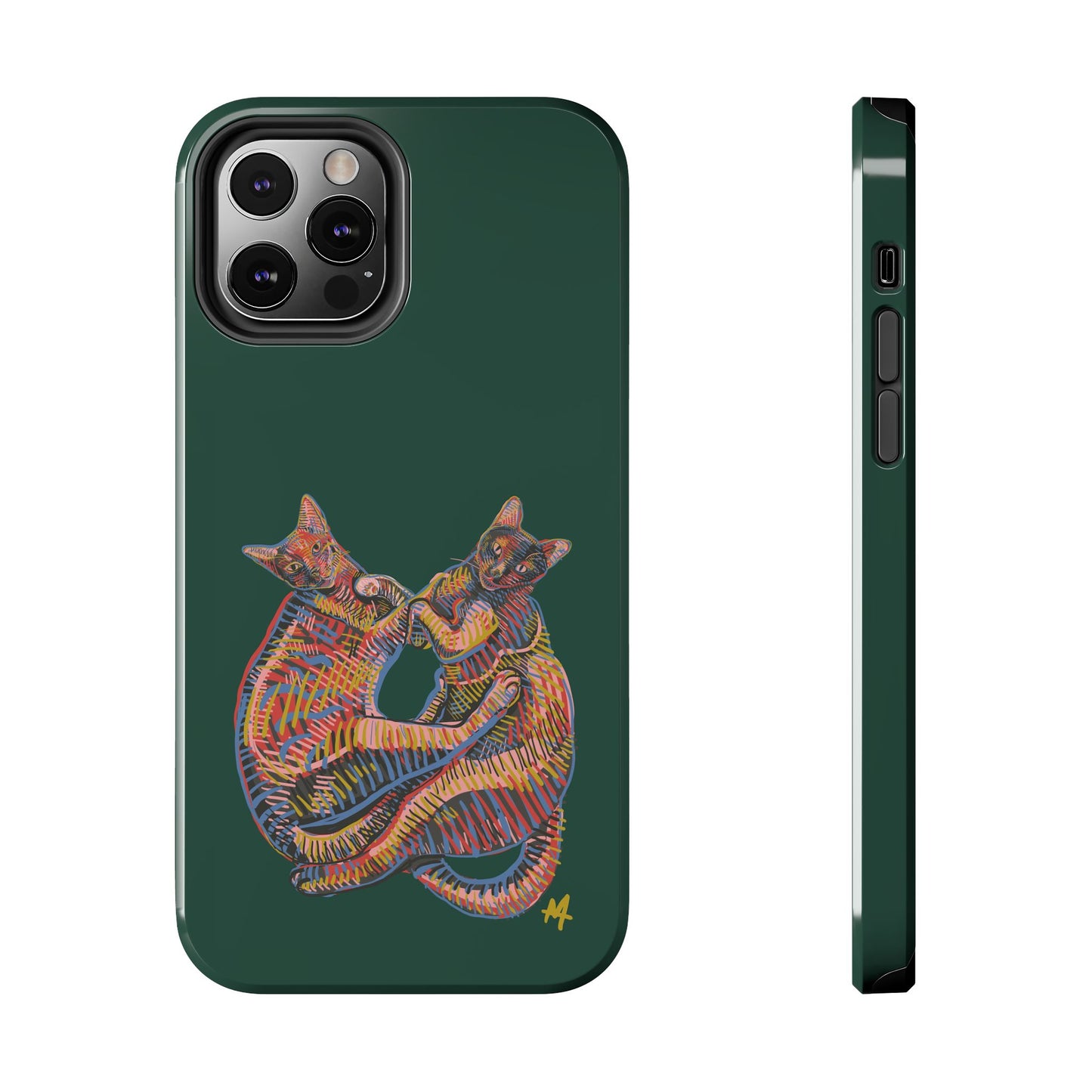 Custom Cat Portrait Phone Case