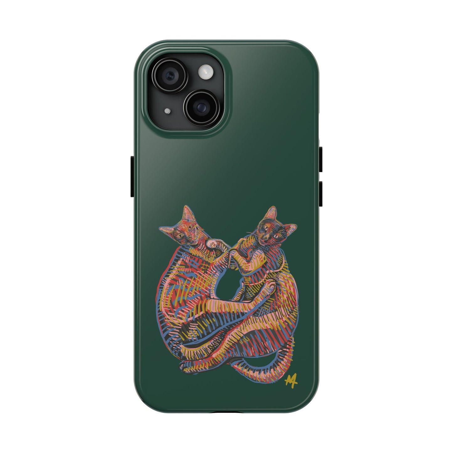 Custom Cat Portrait Phone Case