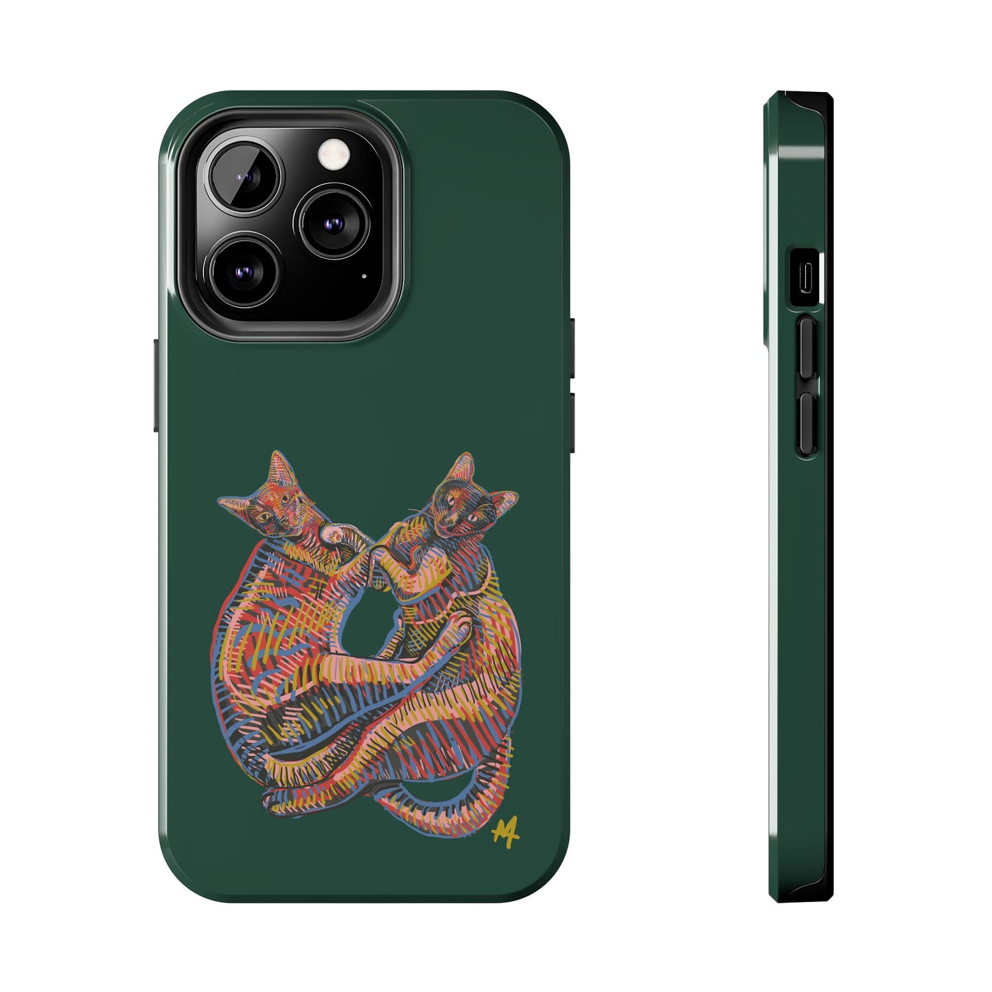 Custom Cat Portrait Phone Case