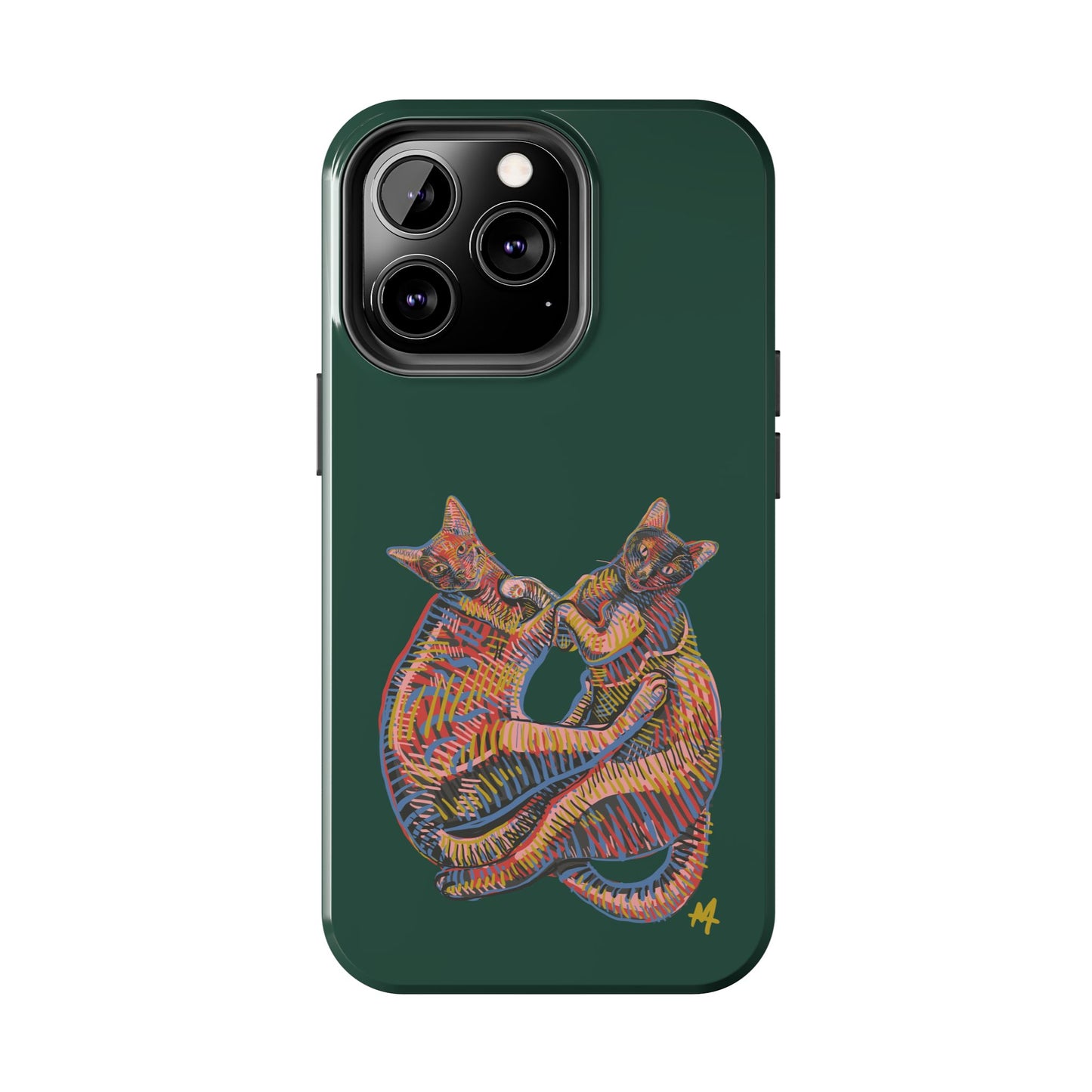 Custom Cat Portrait Phone Case