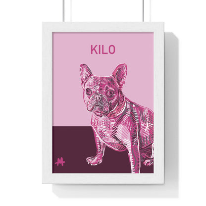 Custom Framed Pet Poster with a Free Mug | Gift Set