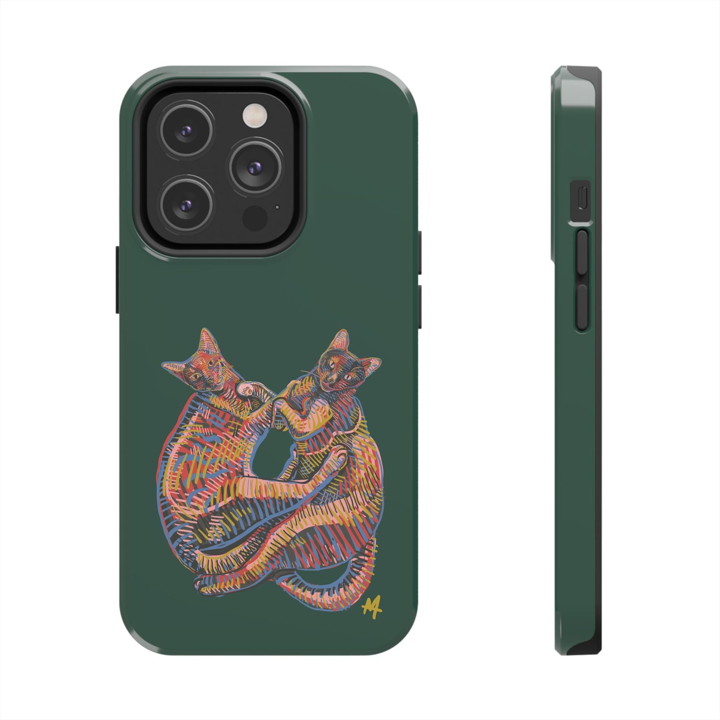 Custom Cat Portrait Phone Case
