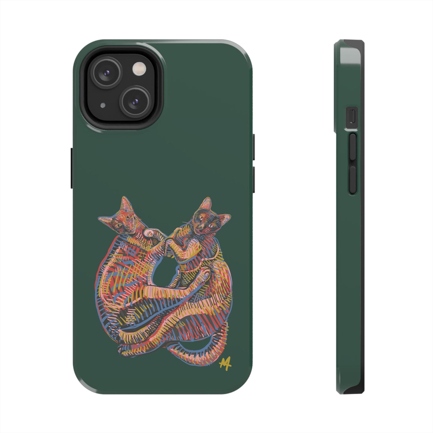 Custom Cat Portrait Phone Case