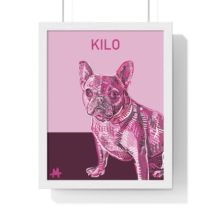 Custom Framed Pet Poster with a Free Mug | Gift Set