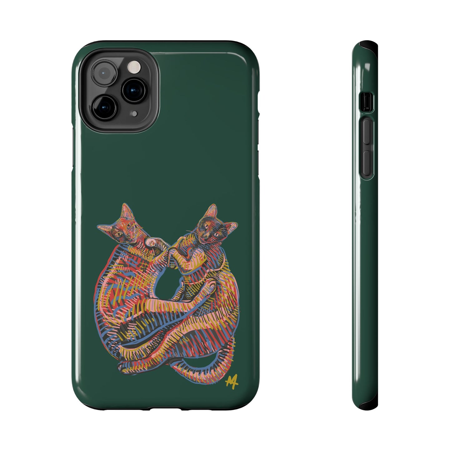 Custom Cat Portrait Phone Case