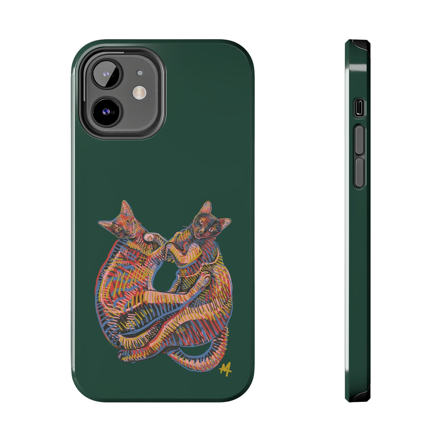 Custom Cat Portrait Phone Case