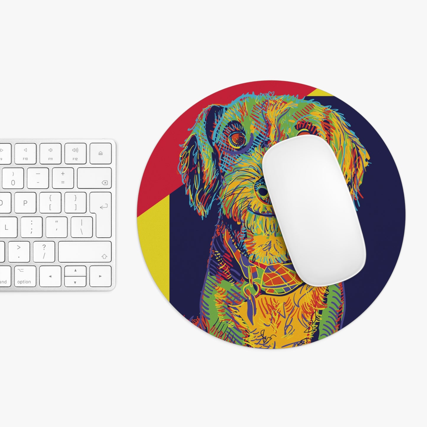 Personalized Pet Portrait Mouse Pad