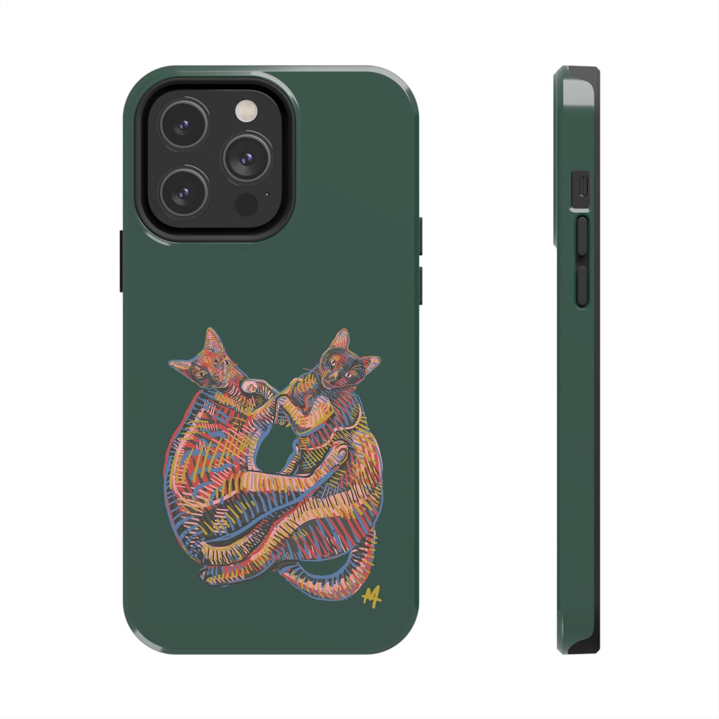 Custom Cat Portrait Phone Case