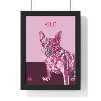 Custom Framed Pet Poster with a Free Mug | Gift Set