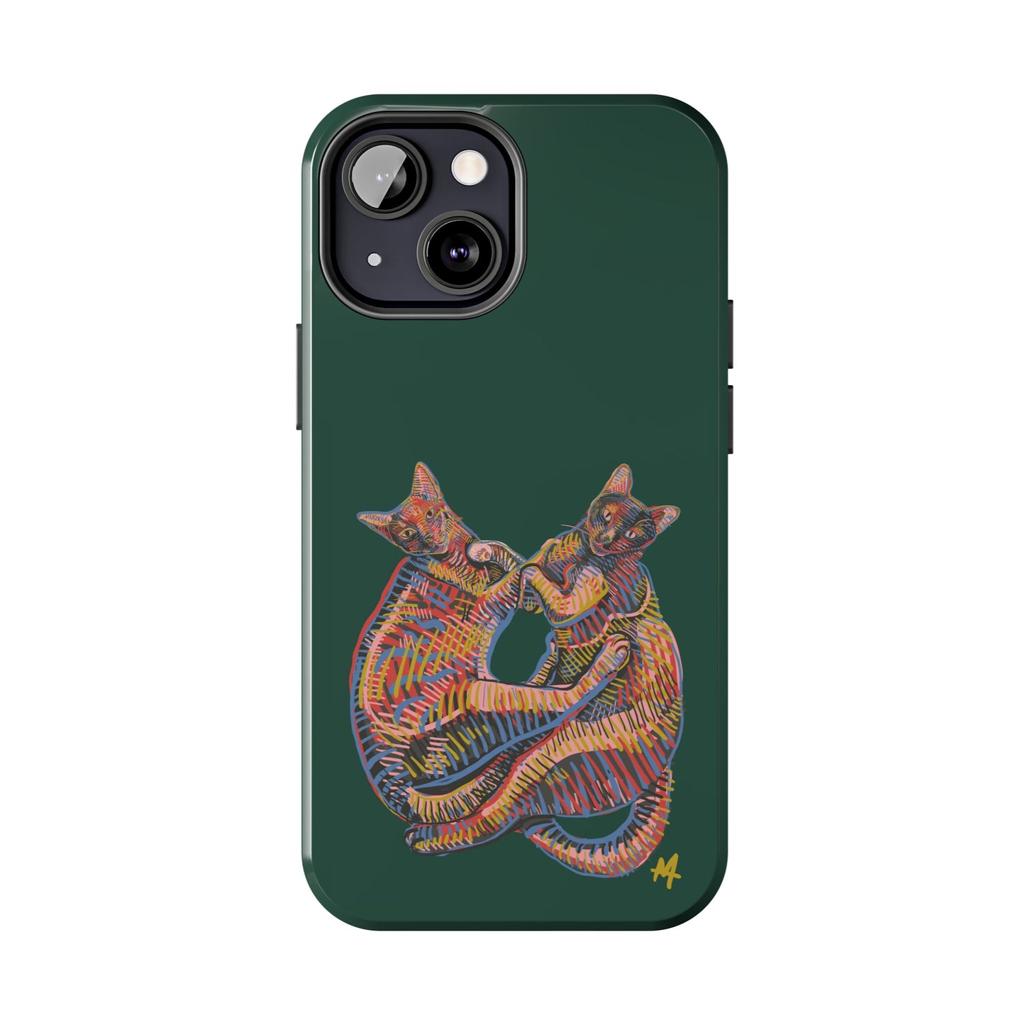 Custom Cat Portrait Phone Case