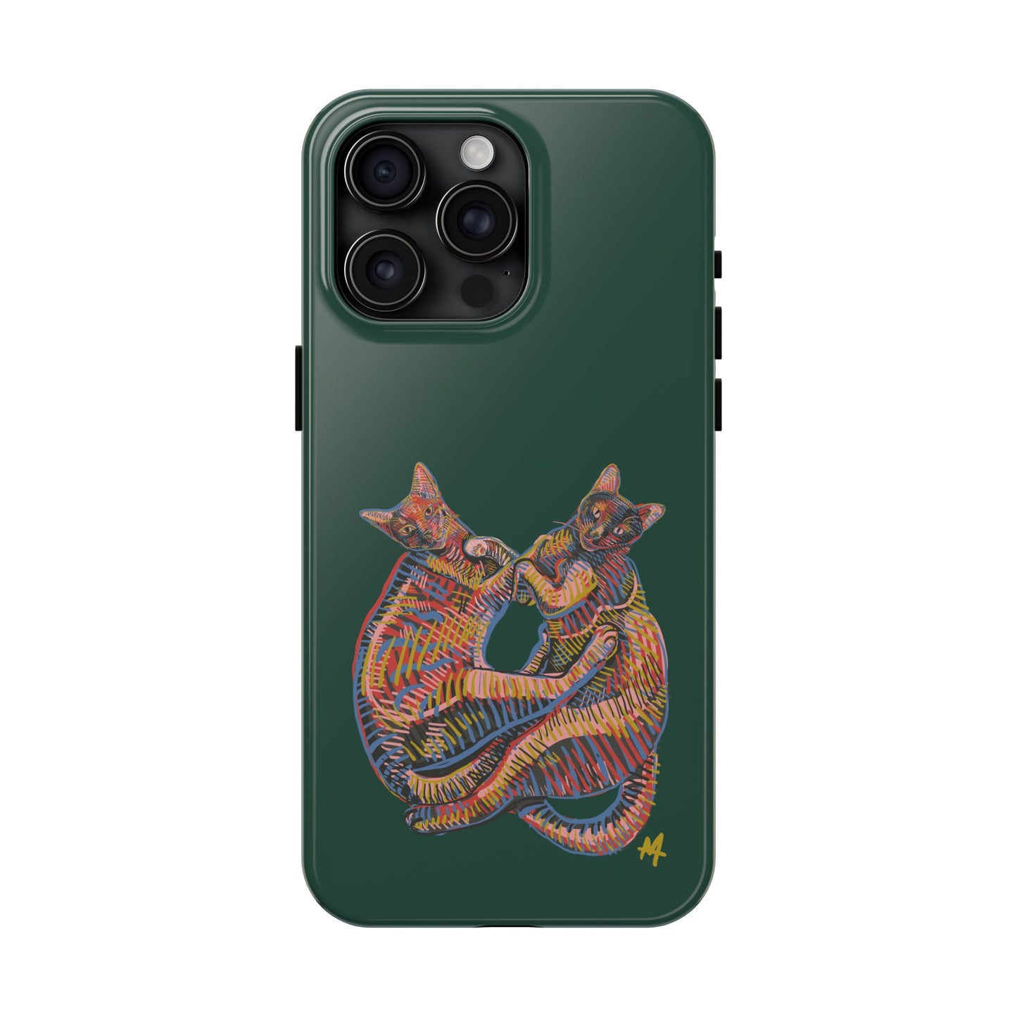 Custom Cat Portrait Phone Case