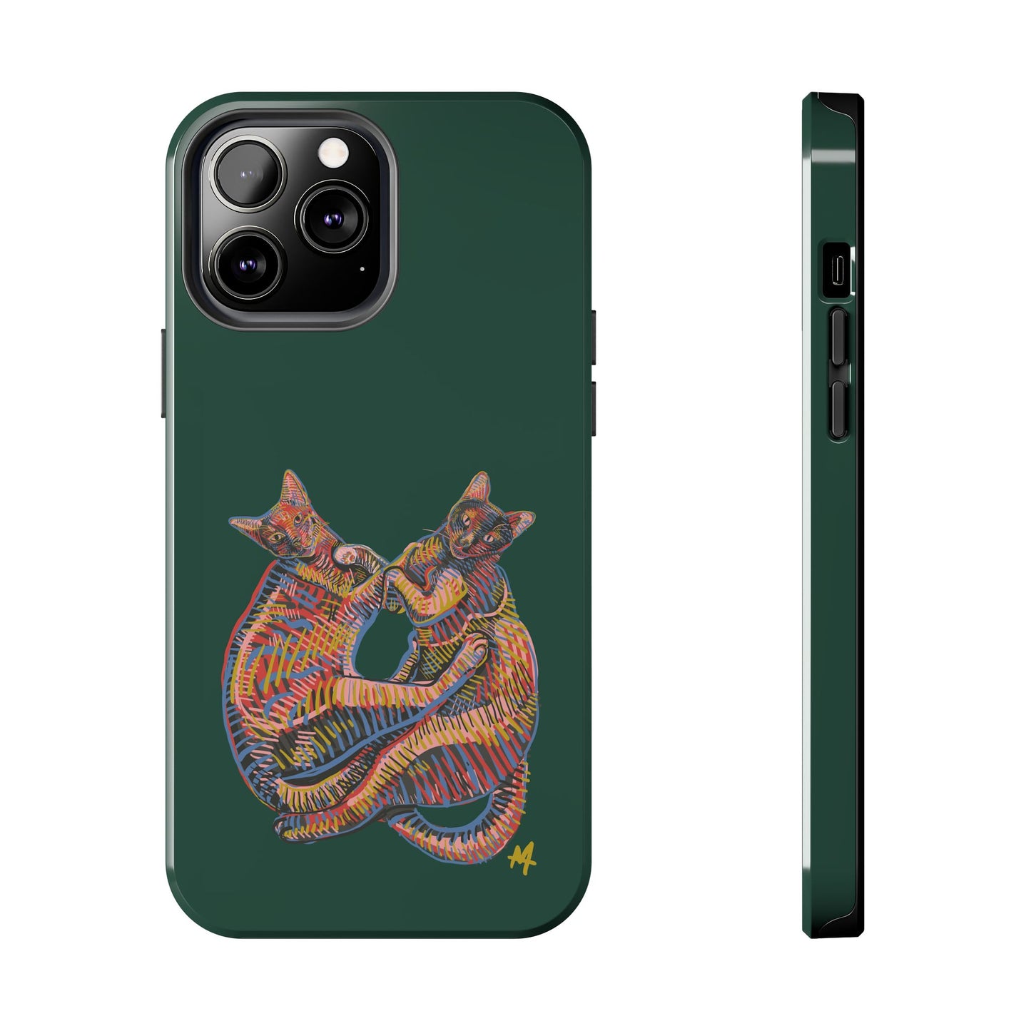 Custom Cat Portrait Phone Case