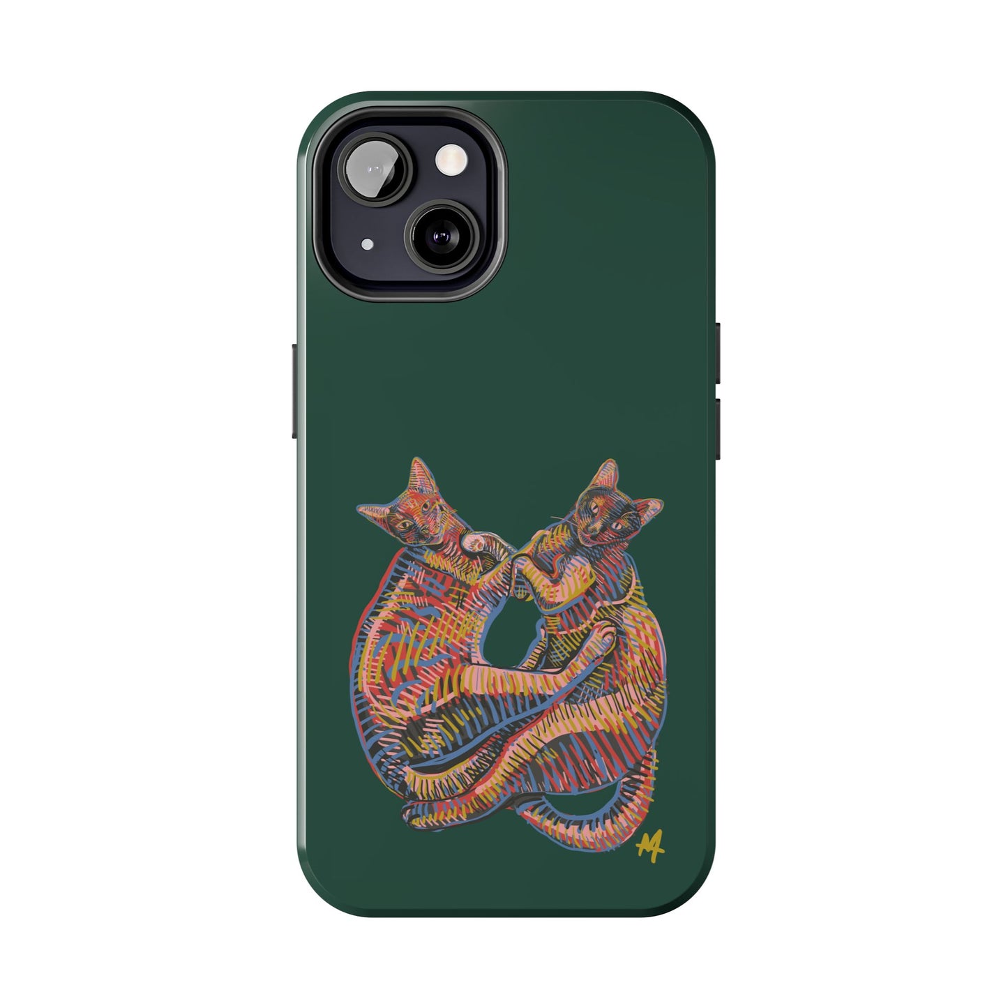 Custom Cat Portrait Phone Case