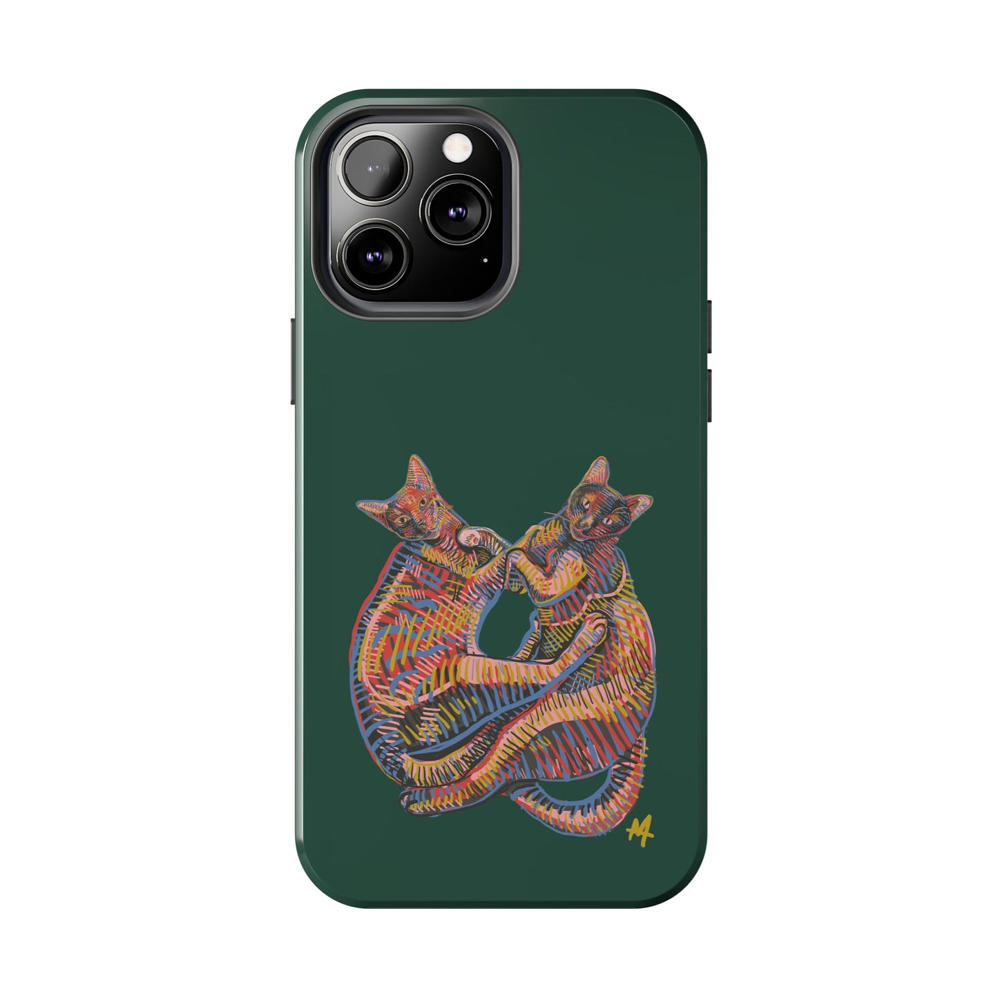 Custom Cat Portrait Phone Case