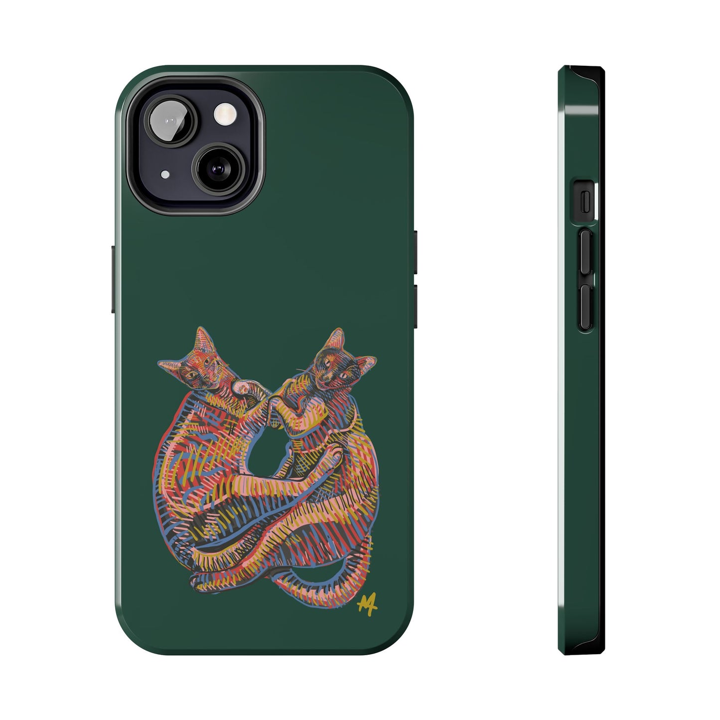 Custom Cat Portrait Phone Case