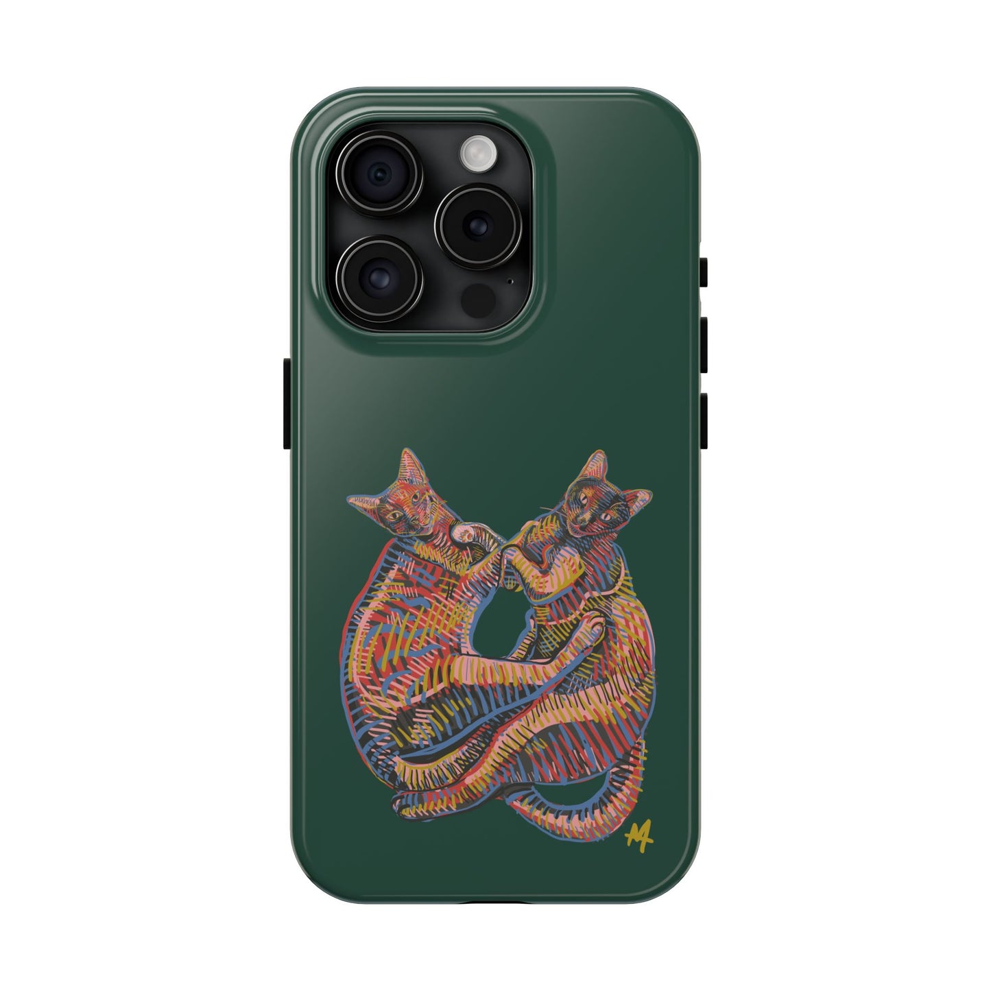 Custom Cat Portrait Phone Case