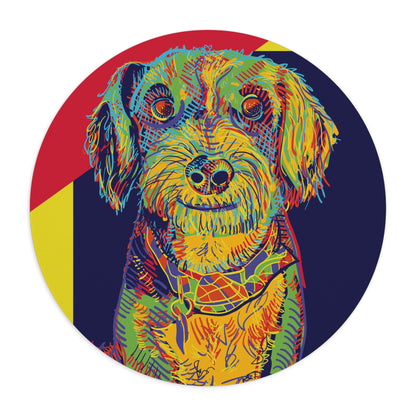 Personalized Pet Portrait Mouse Pad