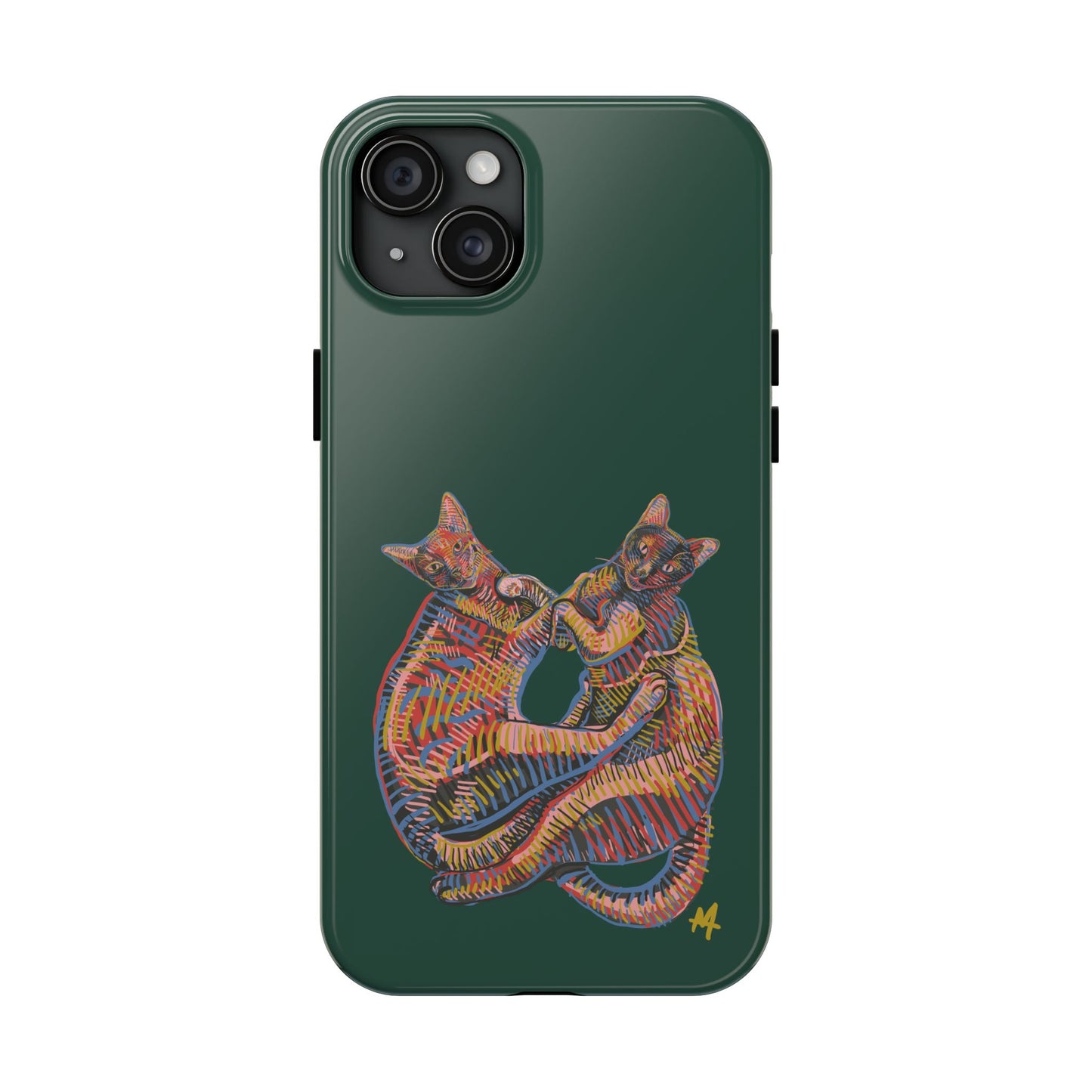 Custom Cat Portrait Phone Case