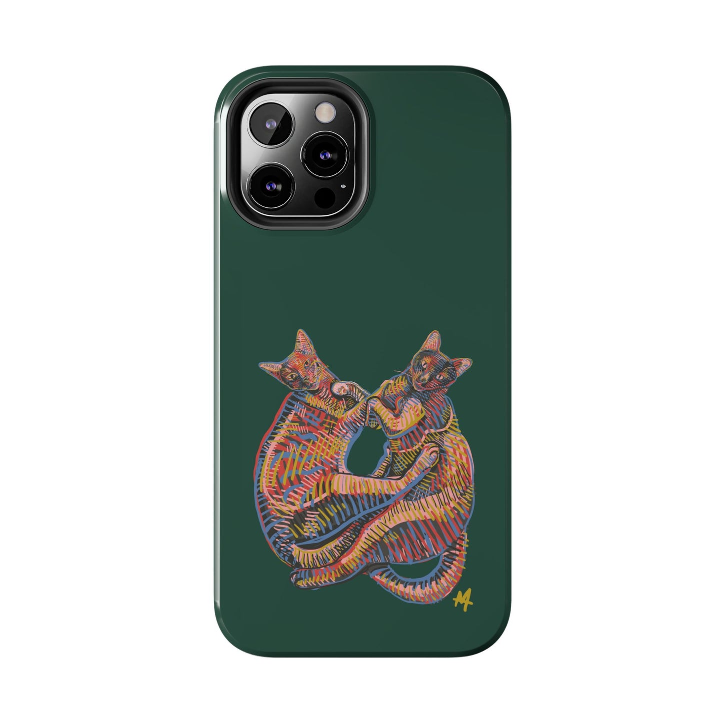 Custom Cat Portrait Phone Case